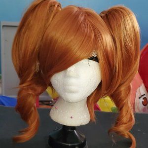 Orange Ponytail Wig